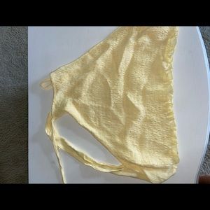 PACSUN yellow tank top